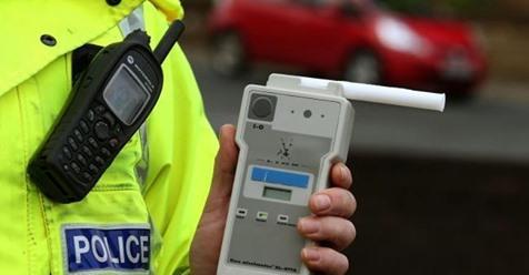Limit: The defendant was just over the drink drive limit.