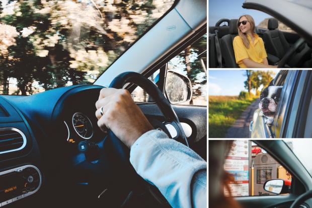 8 UK driving laws you could be breaking this weekend. (Canva)