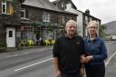 Gillian Beggs and Tom Driscoll owner of Patterdale Village Store and Post Office have put their business and home up for sale. The pair have spent the last 15 years running the shop but now plan to retire: 28 August 2020.STUART WALKER.