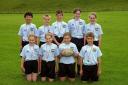 Pupils of Hunter Hall School, near Penrith, winners of the tag rugby competition at the Cumbria Games Youth Festival, Kendal. Back, from left, Daniel Yeung, Alex Sharpe, Darren Duncan, Iona Darroch and Roberto Jenkinson. Front, from left, Imogen Harris,