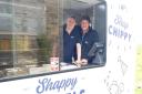 GENIUS: The idea of a van serving fish and chips to the community has proved a hit