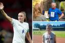 Georgia Stanway, left, Gary McKee, top right and Joshua Reibbitt, bottom right, were among the winners at the 2022 Cumbria Sports Awards