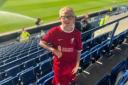 Dougie Densley was the Liverpool FC mascot on Monday's match