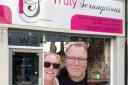 Sharon and her husband Denver Watson created their popular shop 'Truly Scrumptious' two years ago.