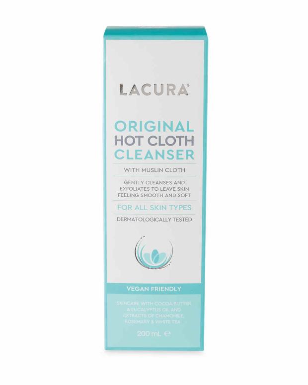 Cumberland & Westmorland Gazette: Lacura Original Hot Cloth Cleanser (Aldi)