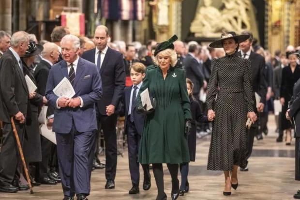 Cumberland & Westmorland Gazette: Harry and Meghan did not attend the Duke of Edinburgh's memorial service in London last month (PA)