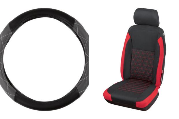 Cumberland & Westmorland Gazette: Steering Wheel Cover and Car Seat Cover (Lidl/Canva)