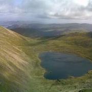 cumbria's helvellyn peak one of many visited by Alfred Wainwright