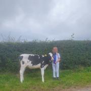 Showmanship: Millie Young, aged 7, Dairy young handler winner