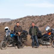 Long Way Up: Ewan McGregor and Charley Boorman. PA Photo/Courtesy of Apple TV+