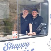 GENIUS: The idea of a van serving fish and chips to the community has proved a hit