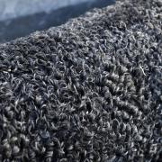 The fleece of a Black Wensleydale which is in demand