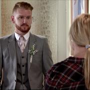 EMBARGOED TO 0001 TUESDAY AUGUST 4.Undated ITV Handout Photo from Coronation Street. Pictured: Mikey North as Gary Windass, Tina O Brien as Sarah Barlow. See PA Feature SHOWBIZ TV O Brien. Picture credit should read: Â©ITV. WARNING: This pictur