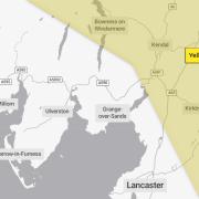 WARNING: Yellow weather warning issued for much of Cumbria