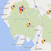 These are the flood warnings issued so far