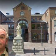 Raymond Harrison (inset) was jailed at Carlisle Crown Court today.