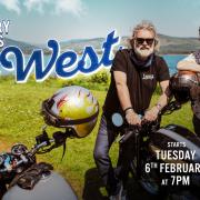 The promotional poster for what will likely be the last Hairy Bikers series with Dave and Si