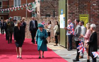 Incredible scenes as the Queen visits set of Coronation Street. (PA)